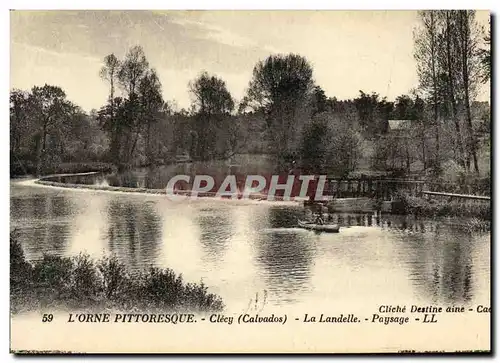 Cartes postales Clecy La Landelle Paysage