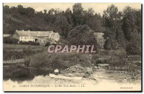 Cartes postales Orne Le Bas TRois monts