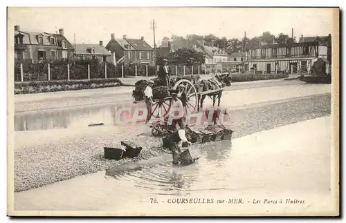 Cartes postales Courseulles Parcs a Huitres