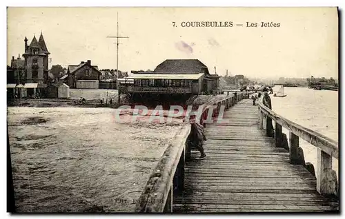 Cartes postales Courseulles Les Jetees