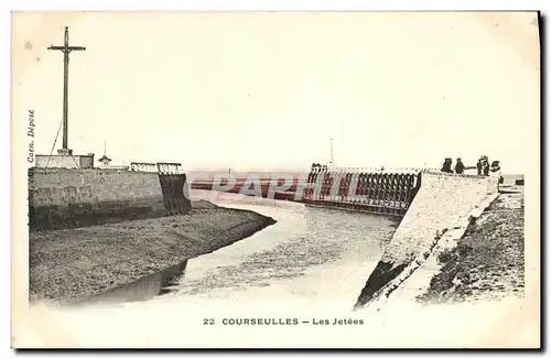 Cartes postales Courseulles les Jetees