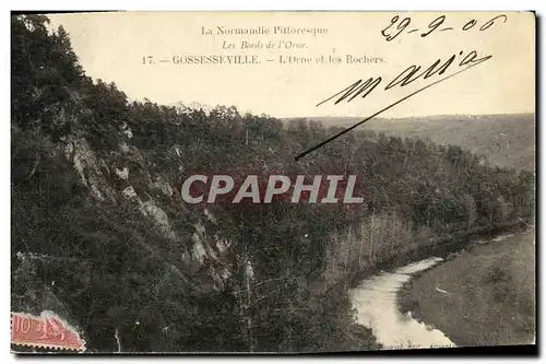 Cartes postales Cossesseville L Orne et les Rochers