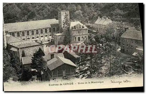 Ansichtskarte AK Environs de Conde Sur Noireau Usine de la Martinique