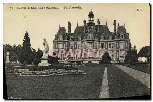 Cartes postales Combray Chateau Vue d ensemble