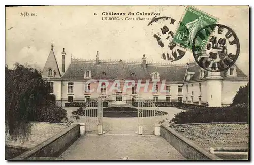 Ansichtskarte AK Chateaux du Calvados Le Bosc Cour d Honneur