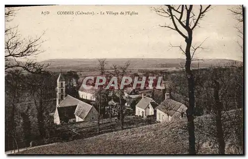 Cartes postales Commes Le Village de L Eglise