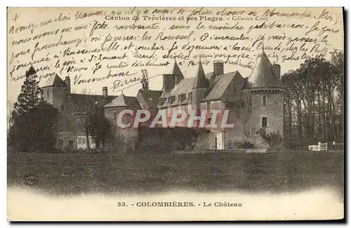 Cartes postales Colombieres Le Chateau