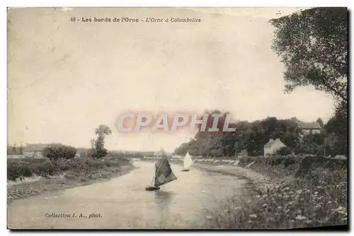 Ansichtskarte AK Les Bords de L Orne a Colombelles