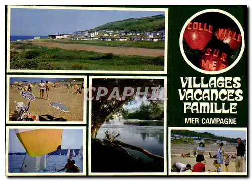 Cartes postales moderne Colleville Sur Mer Villages Vacances Famille