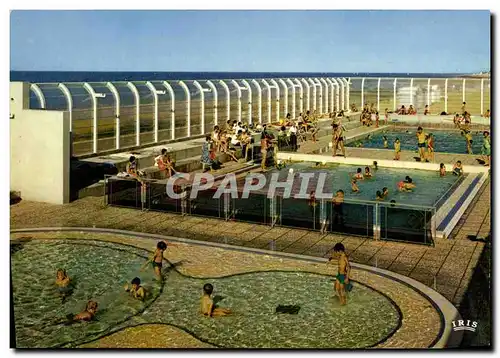 Cartes postales moderne Courseulles sur Mer La piscine municipale