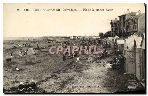 Cartes postales Courseulles Sur Mer La Plage