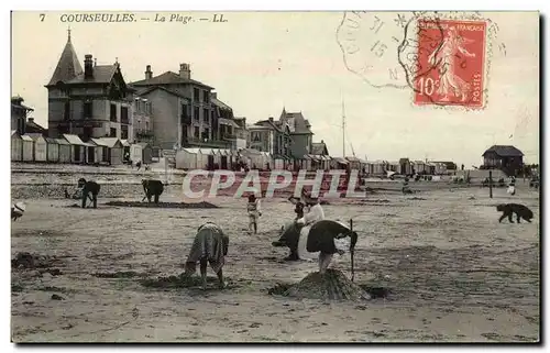 Cartes postales Courseulles La Plage Enfants