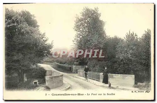 Cartes postales Courseulles Sur Mer Le Pont Sur La Seulles