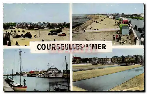 Cartes postales moderne Courseulles Sur Mer Parc a huiters Plage