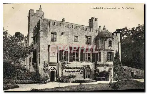 Cartes postales Creully Le Chateau