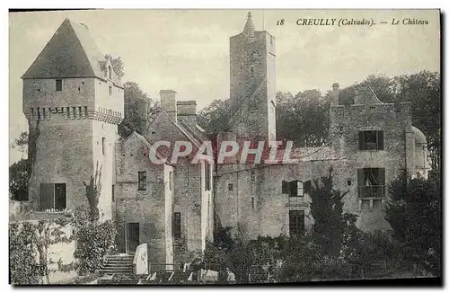 Cartes postales Creully Le Chateau