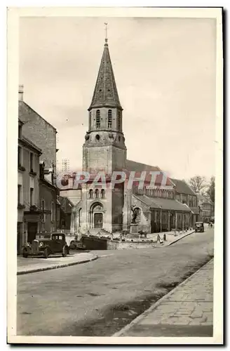 Moderne Karte Creully L Eglise Automobile Traction Avant Citroen