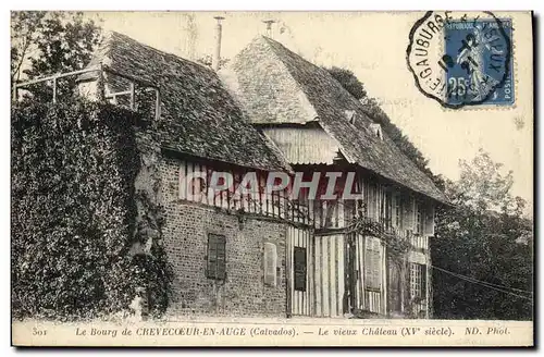 Cartes postales Crevecoeur en Auge Le Vieux Chateau