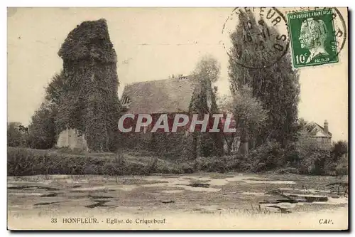 Cartes postales Honfleur Eglise de Cricqueboeuf