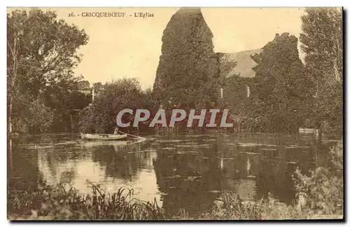 Cartes postales Cricqueboeuf L Eglise