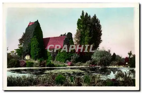 Moderne Karte Honfleur Eglise de Cricqueboeuf