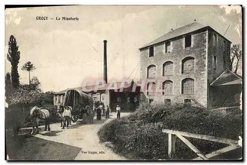 Cartes postales Crocy La Minoterie tres bonne animation