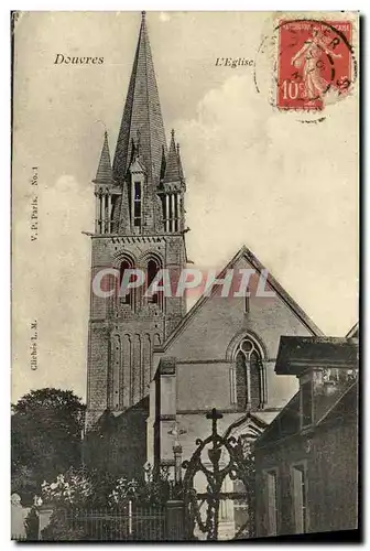 Cartes postales Douvres L Eglise