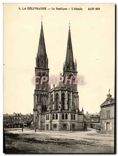 Cartes postales La Delivrande La Basilique L Abside