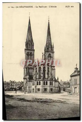 Cartes postales La Delivrande La Basilique L Abside