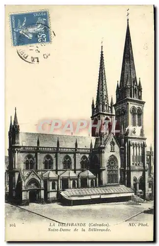 Cartes postales La Delivrande Notre Dame de la Delivrande