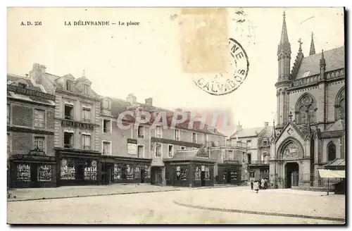 Cartes postales La Delivrande La Place