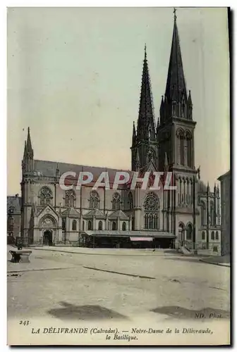 Ansichtskarte AK La Delivrande Notre Dame de la Delivrande la Basilique