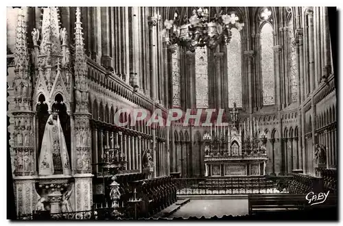 Moderne Karte La Delivrande Notre Dame Interieur de la Basilique