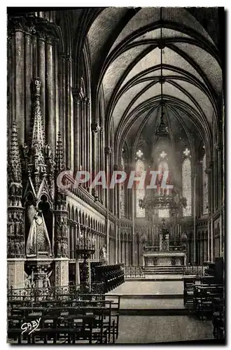 Cartes postales moderne La Delivrande Basilique de Notre Dame de la Delivrande Le Choeur