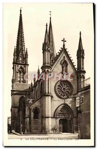 Cartes postales La Delivrande La Basilique