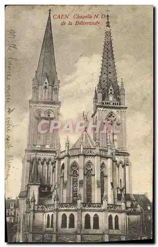 Ansichtskarte AK Caen Chapelle N D de la Delivrande