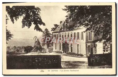 Cartes postales Dives sur Mer La ferme Sarbabot