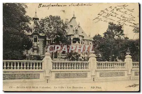 Cartes postales Dives sur Mer La Villa Les Bossettes