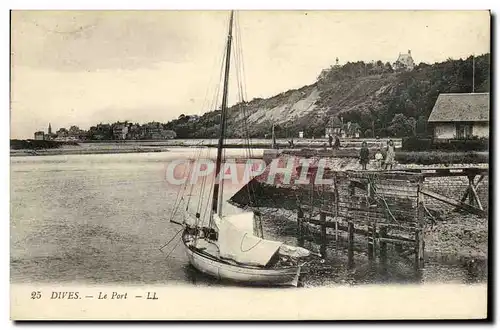 Cartes postales Dives Le Port Bateau Enfants