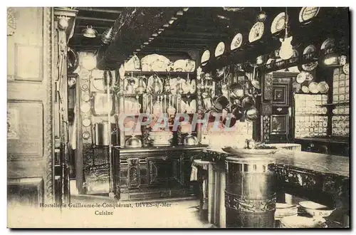 Cartes postales Hostellerie Guillaume le Conquerant Dives sur Mer Cuisine