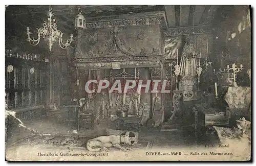 Cartes postales Hostellerie Guillaume le Conquerant Dives sur Mer Salle des Marmousets