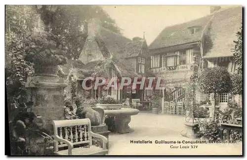 Cartes postales Hostellerie Guillaume le Conquerant Dives sur Mer Cour Louis XIV