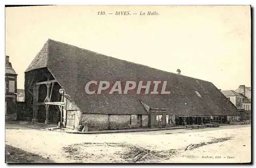 Cartes postales Dives Sur Mer La Halle