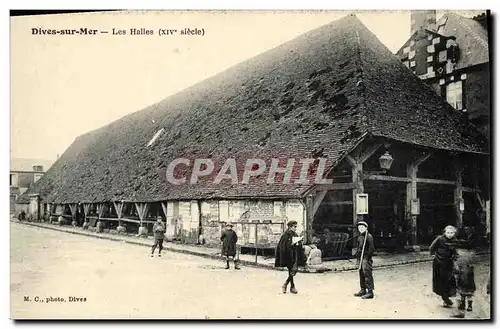 Cartes postales Dives Sur Mer la Halle Enfants