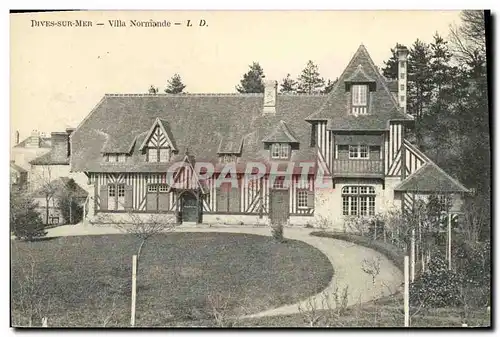 Cartes postales Dives Sur Mer Villa normande