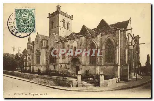 Cartes postales Dives L Eglise