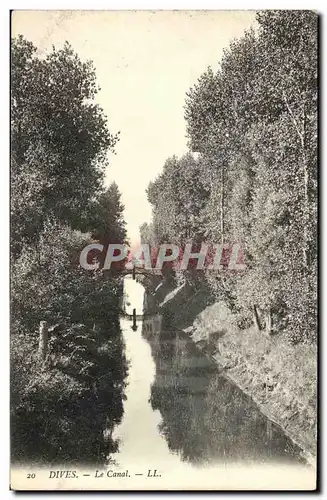 Cartes postales Dives Le Canal