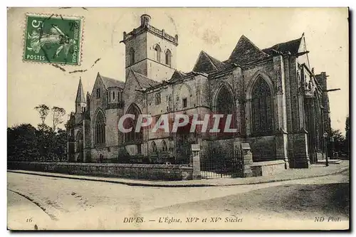 Cartes postales Dives L Eglise