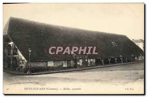 Ansichtskarte AK Dives Sur Mer Halles