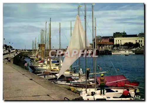 Moderne Karte Dives Le Port des Yachts Bateaux